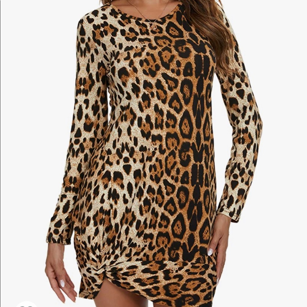 Leopard dress...beautiful!